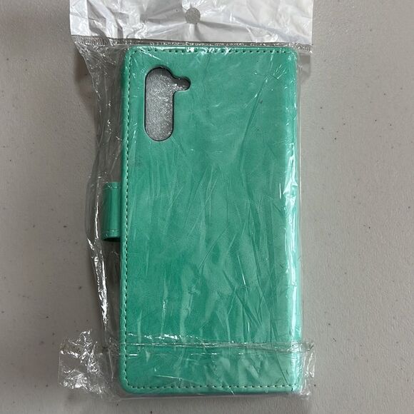 Galaxy Note 10 Wallet Wristlet Phone Holder With Credit Card  ID Holder Teal NWT - Picture 2 of 8